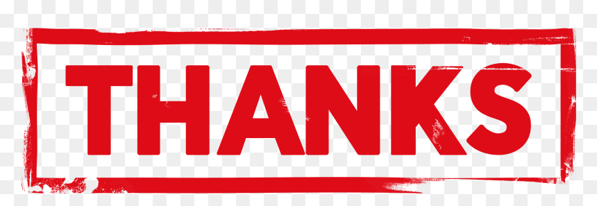 Thanks Stamp Psd - Carmine, HD Png Download - thanks png