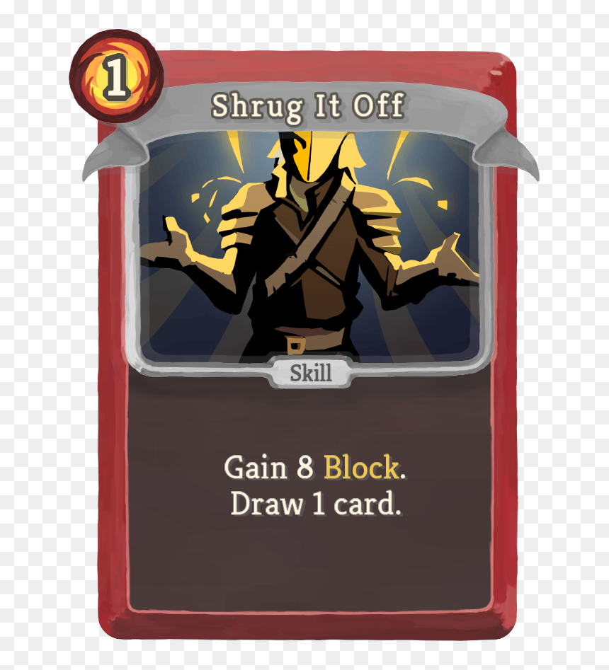 Slay The Spire Wiki - Slay The Spire Ironclad Defend, HD Png Download - shrug png