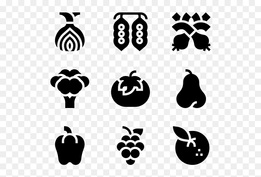Icons Training, HD Png Download - fruits and vegetables png
