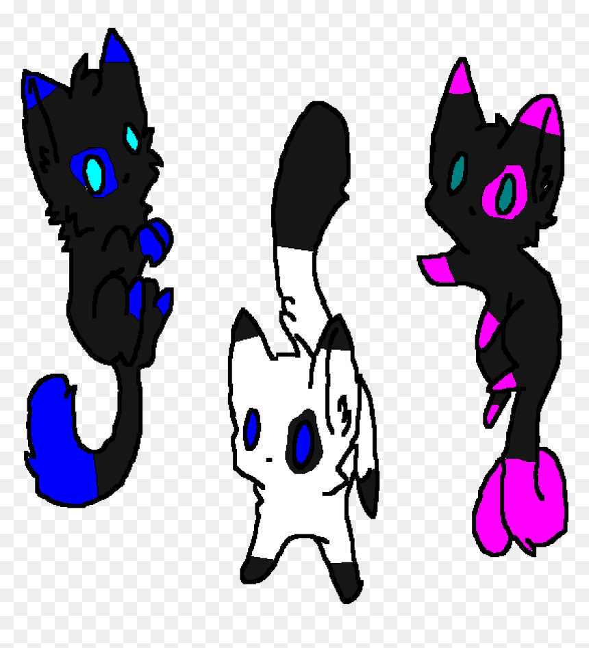 Cat Clipart , Png Download - Cartoon, Transparent Png - kittens png