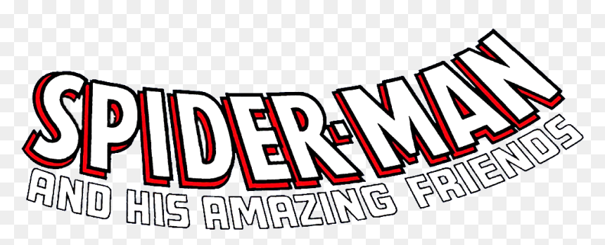 Spider-man And His Amazing Friends Logo - Spider Man And His Amazing Friends Background, HD Png Download - friends logo png