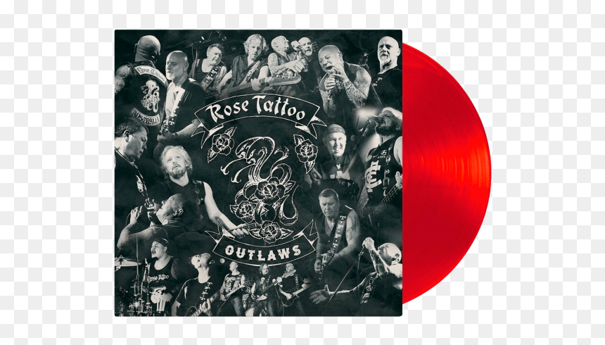 Rose Tattoo Outlaws, HD Png Download - rose tattoo png