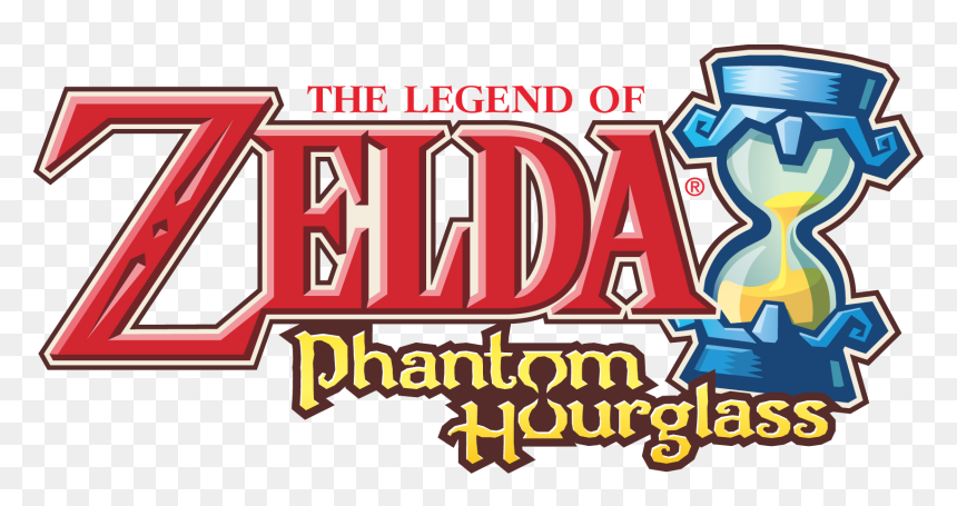 Logopedia - Legend Of Zelda Phantom Hourglass Logo, HD Png Download - hour glass png