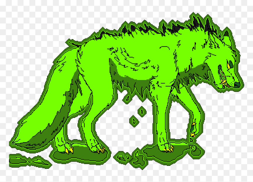 Wolf Toxic , Png Download, Transparent Png - toxic png
