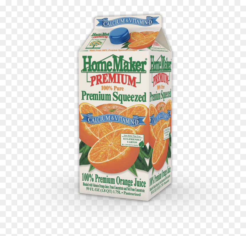 Homemaker Orange Juice 59 Oz, Transparent Png - Homemaker Orange Juice, Png Download - orange juice png