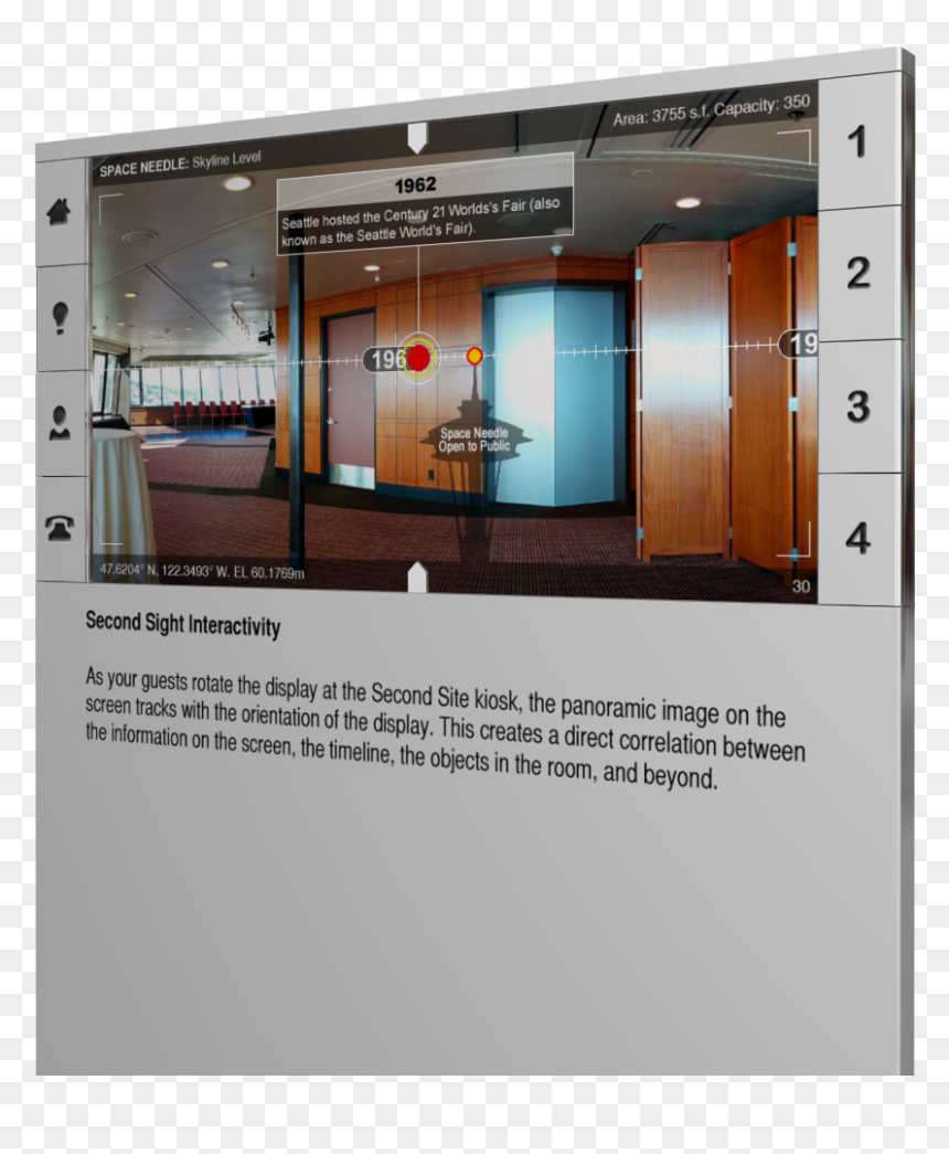 Interior Design, HD Png Download - space needle png