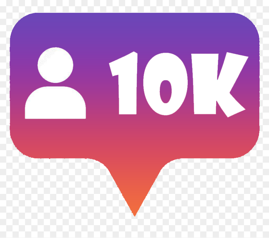 10000 View Instagram - Graphic Design, HD Png Download - instgram png