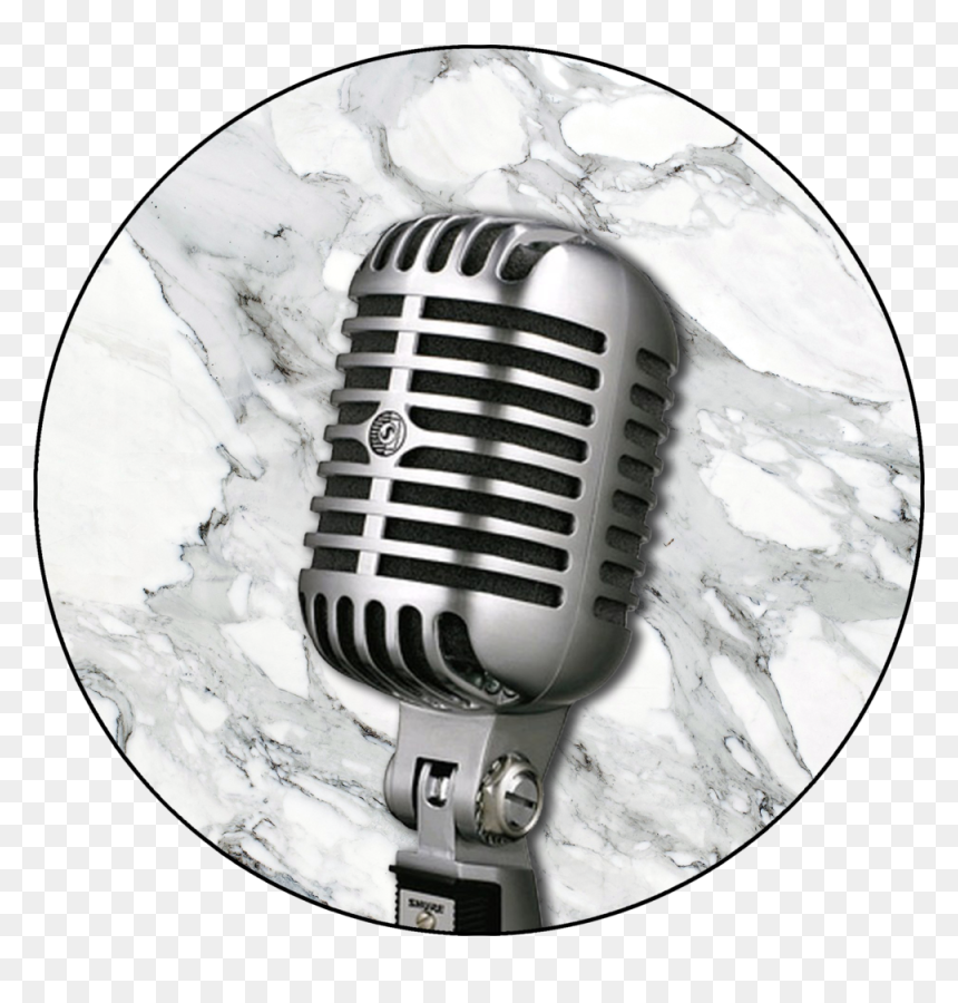 Golden Microphone Png , Png Download - Shure Super 55, Transparent Png - microphone png transparent