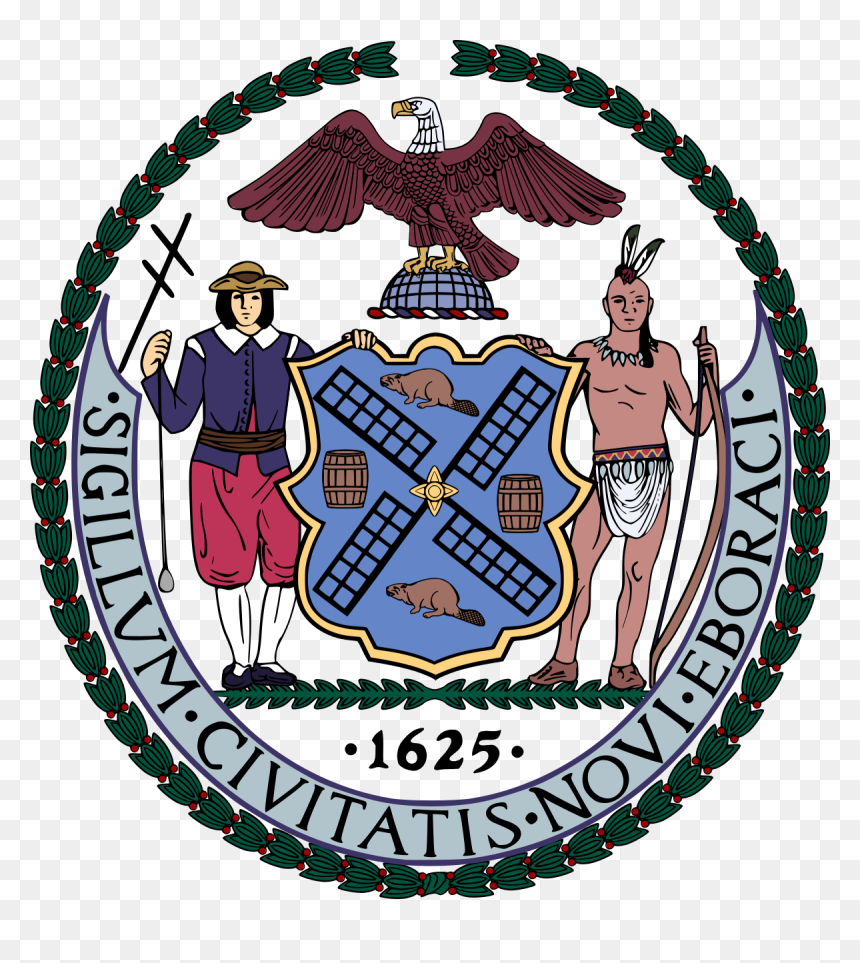 New York City Official Seal, HD Png Download - new york city png