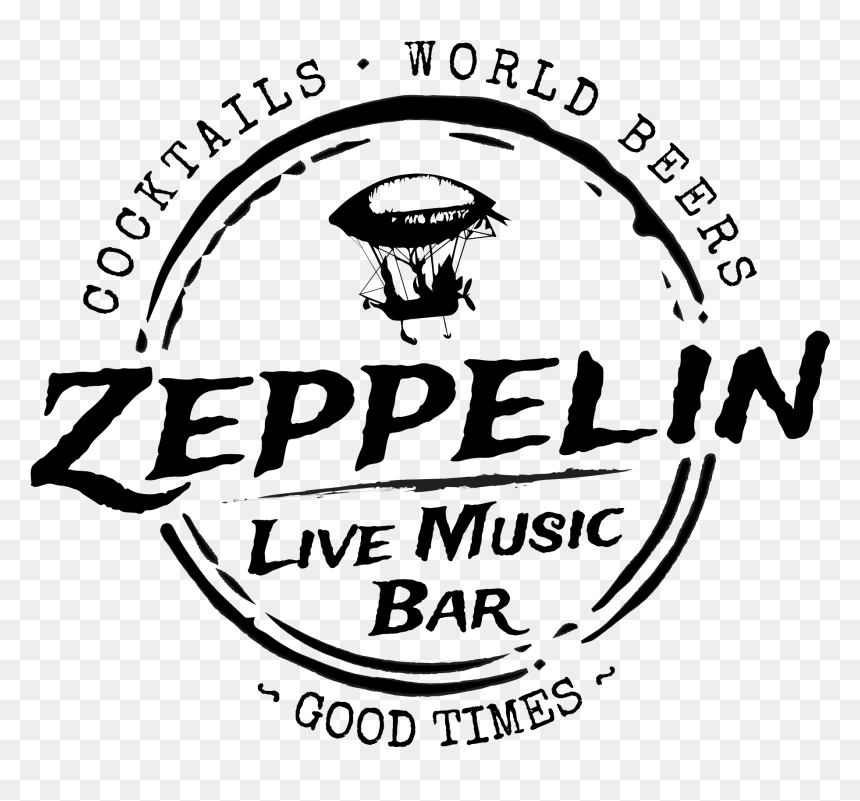 Zeppelin Live Music Bar - Illustration, HD Png Download - live music png