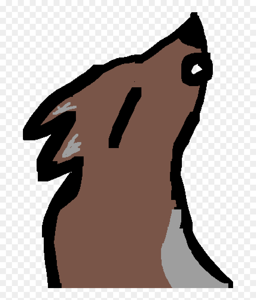 Wolf Howling, Png Download - Portable Network Graphics, Transparent Png - wolf howling png