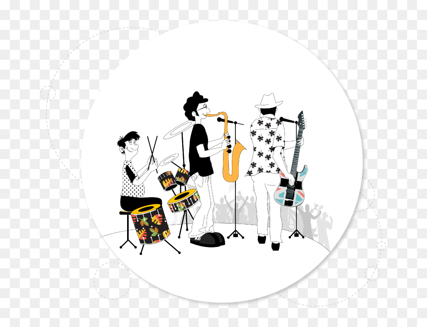 Live Music Concert - Illustration, HD Png Download - live music png
