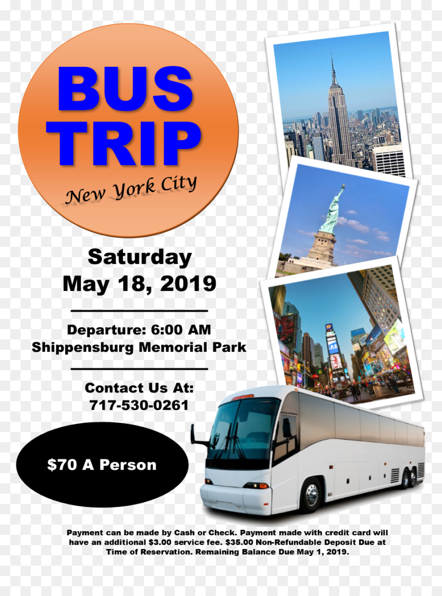 Nyc - Tour Bus Service, HD Png Download - nyc png