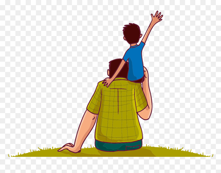 Fathers And Son Png, Transparent Png - fathers day png