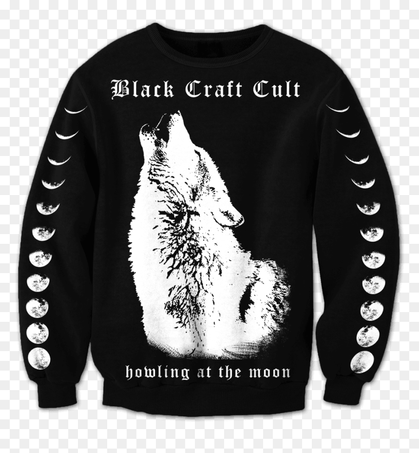 Black, HD Png Download - wolf howling png