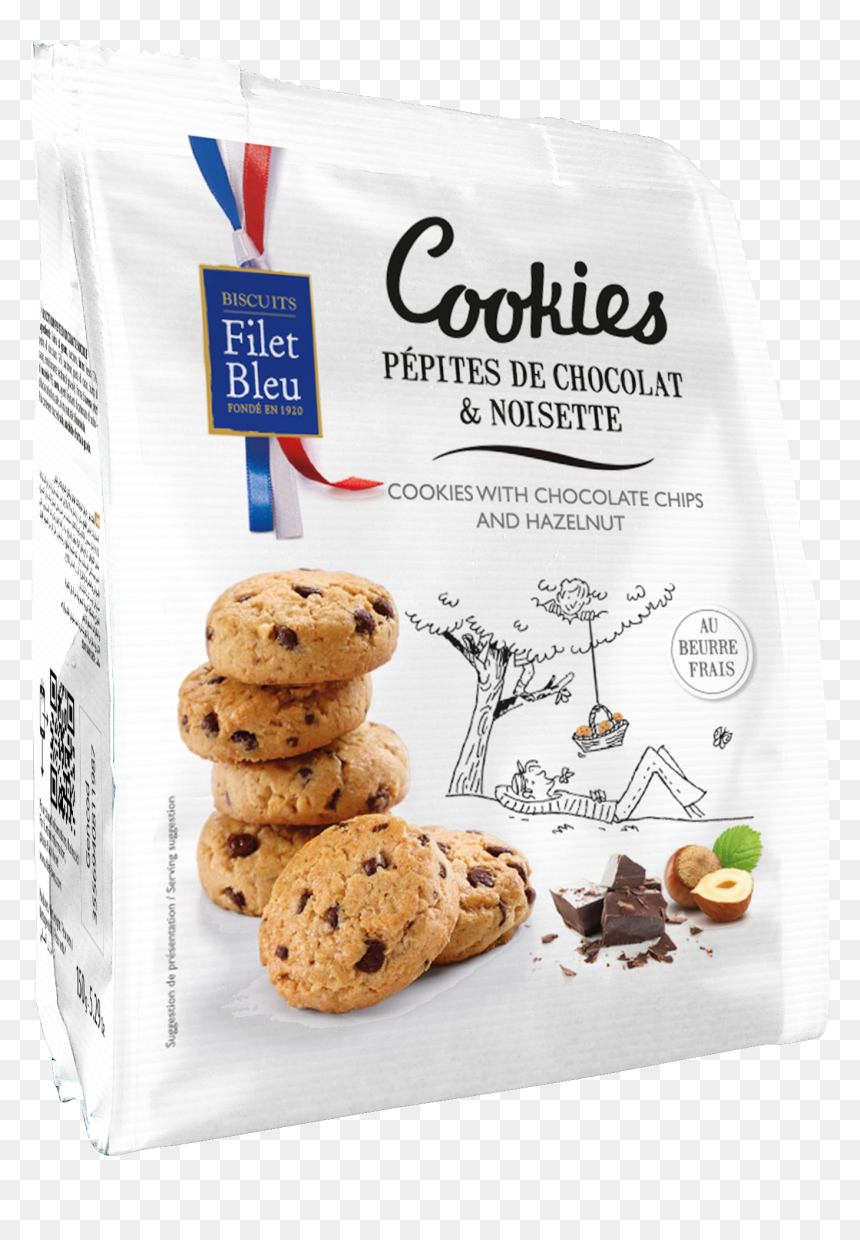 Chocolate Chip Cookie , Png Download - Festival Les Filets Bleus, Transparent Png - chocolate chip cookie png
