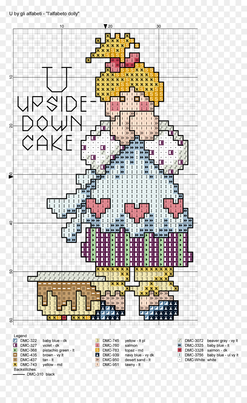 Transparent Upside Down Cross Png - Alfabeto Dolly, Png Download - upside down cross png