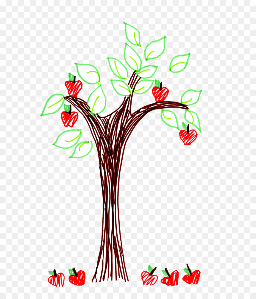 Clip Art, HD Png Download - apple tree png