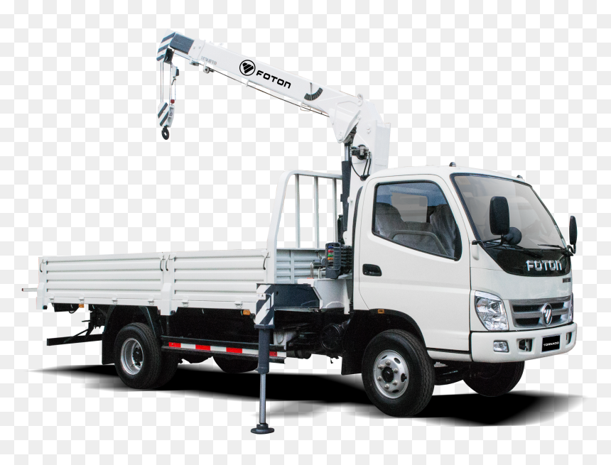 Truck With Crane Png , Png Download - Truck With Crane Png, Transparent Png - crane png