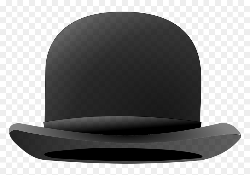 Bowler Hat Png - Chapeau Melon Png, Transparent Png - bowler hat png