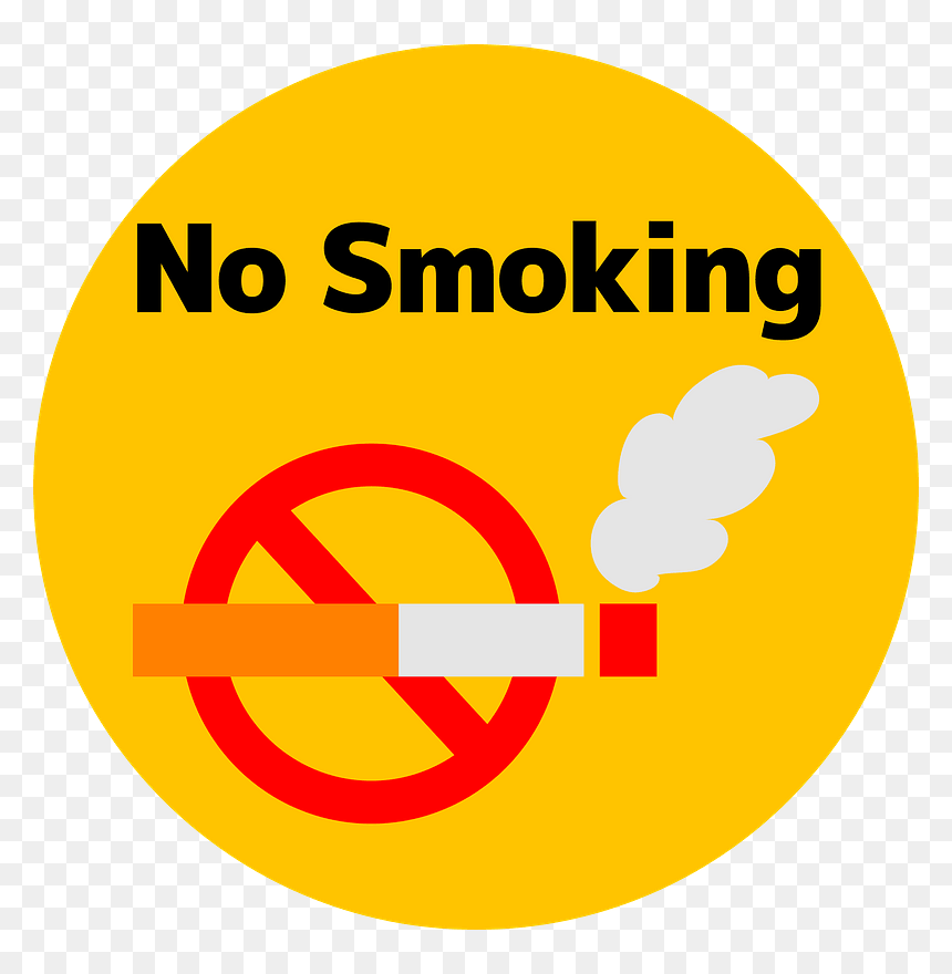 Non Smoking Clipart - Circle, HD Png Download - smoke .png