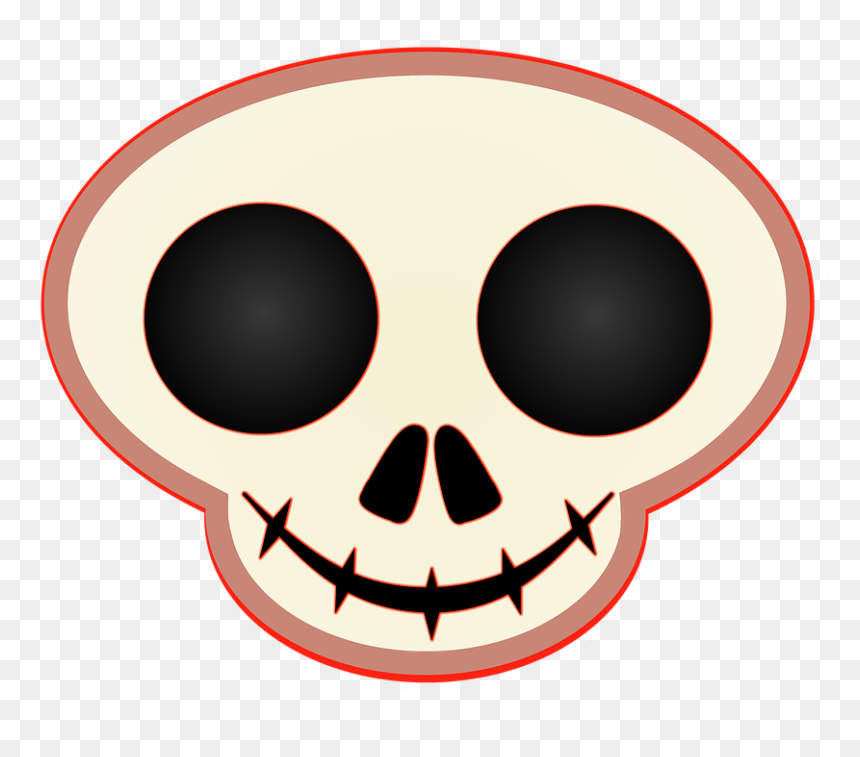Skull, HD Png Download - skull and crossbones png transparent background