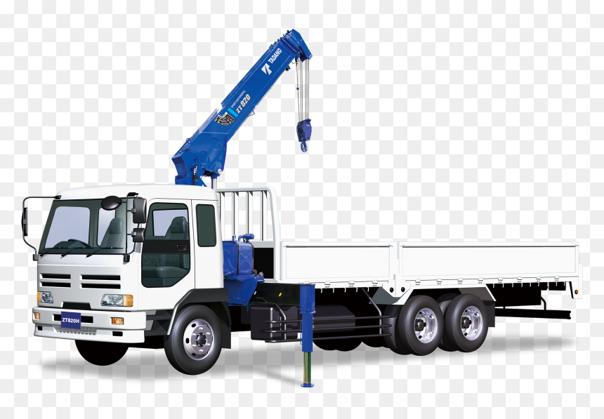 Tm-zt820 Series - Tadano Truck Mounted Crane, HD Png Download - crane png