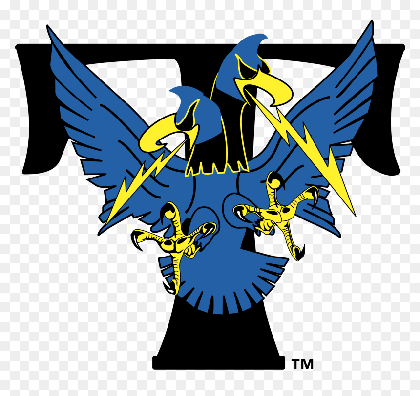 Trenton Thunder Original Logo, HD Png Download - thunder logo png