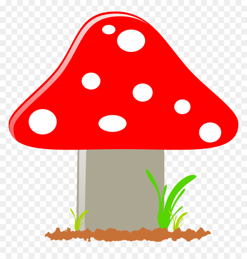 Fly Agaric Mushroom Clipart, HD Png Download - toxic png