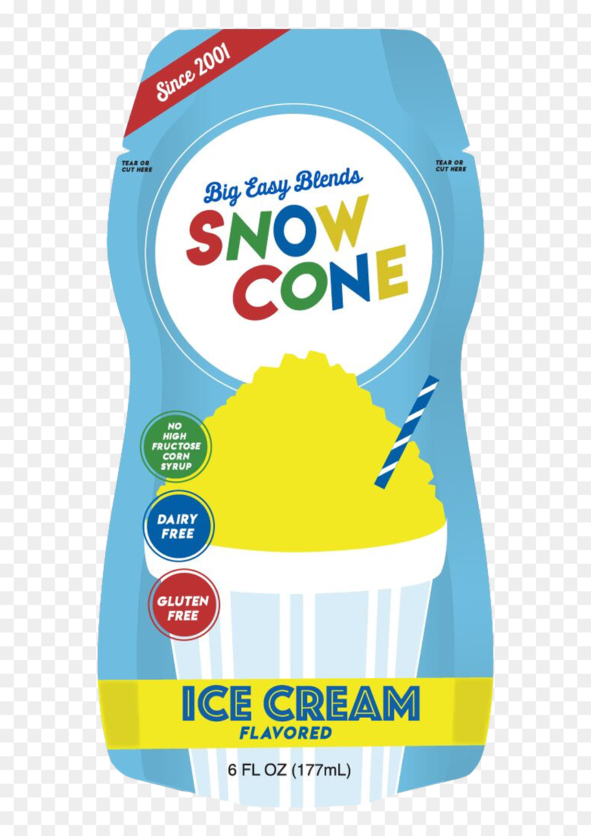 Snow Cone Ice Cream - Laundry Supply, HD Png Download - snow cone png