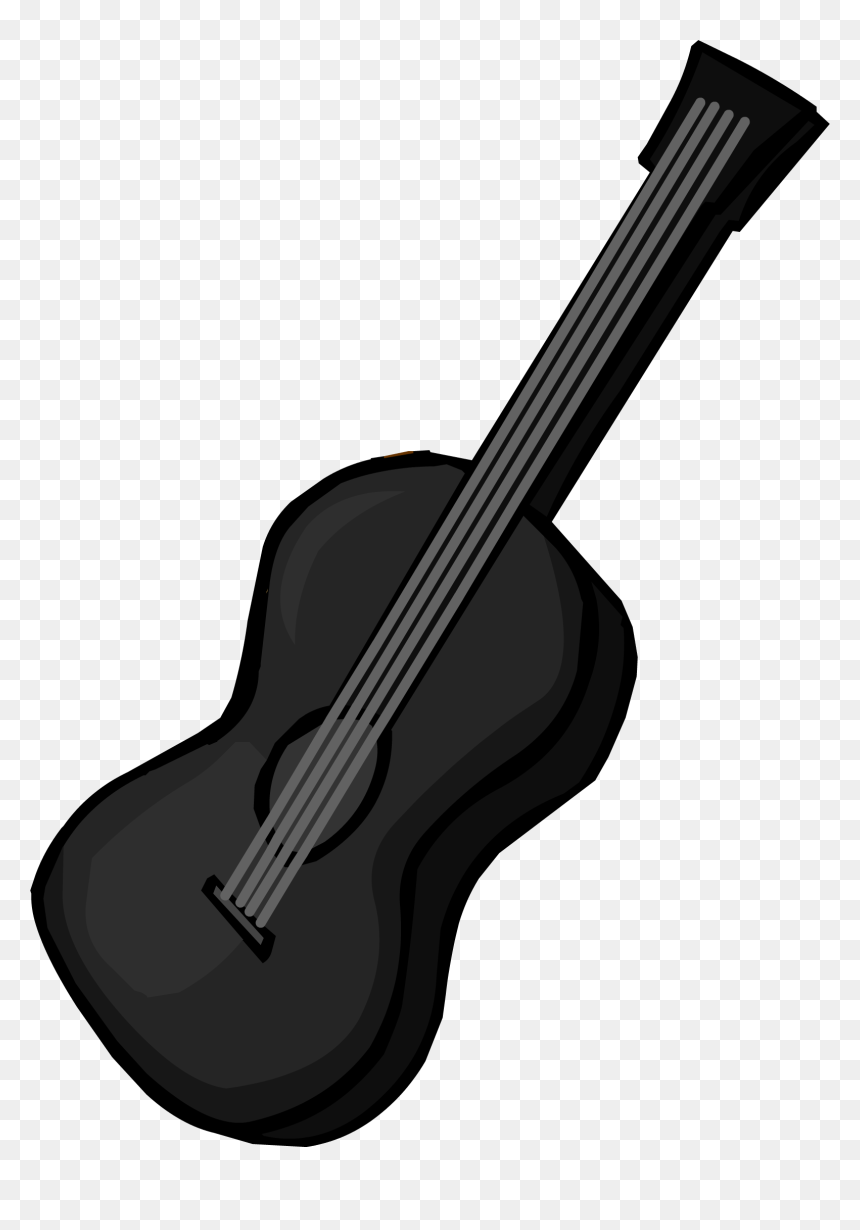 Club Penguin Rewritten Wiki - Electric Guitar, HD Png Download - acoustic guitar png