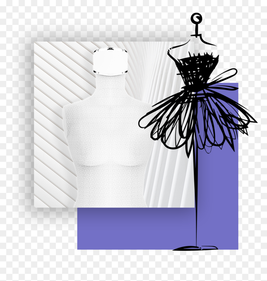 Gown, HD Png Download - mannequin png