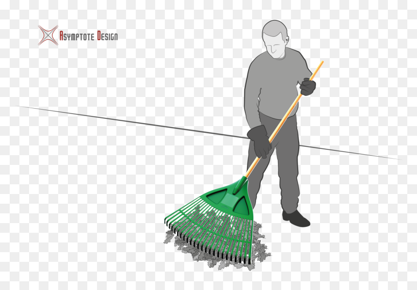 Walk-behind Mower, HD Png Download - rake png