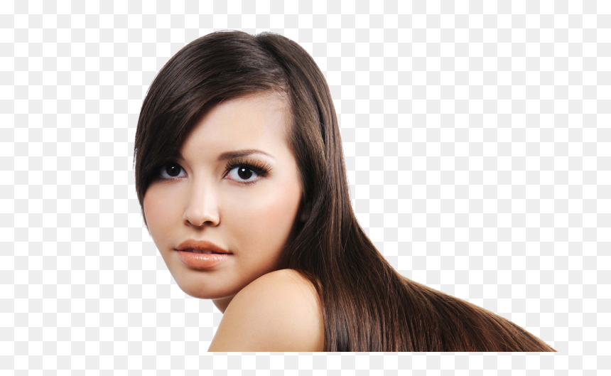 Girls Png Free Images - Chicas Pelo Castaño Y Ojos Negros, Transparent Png - girls png