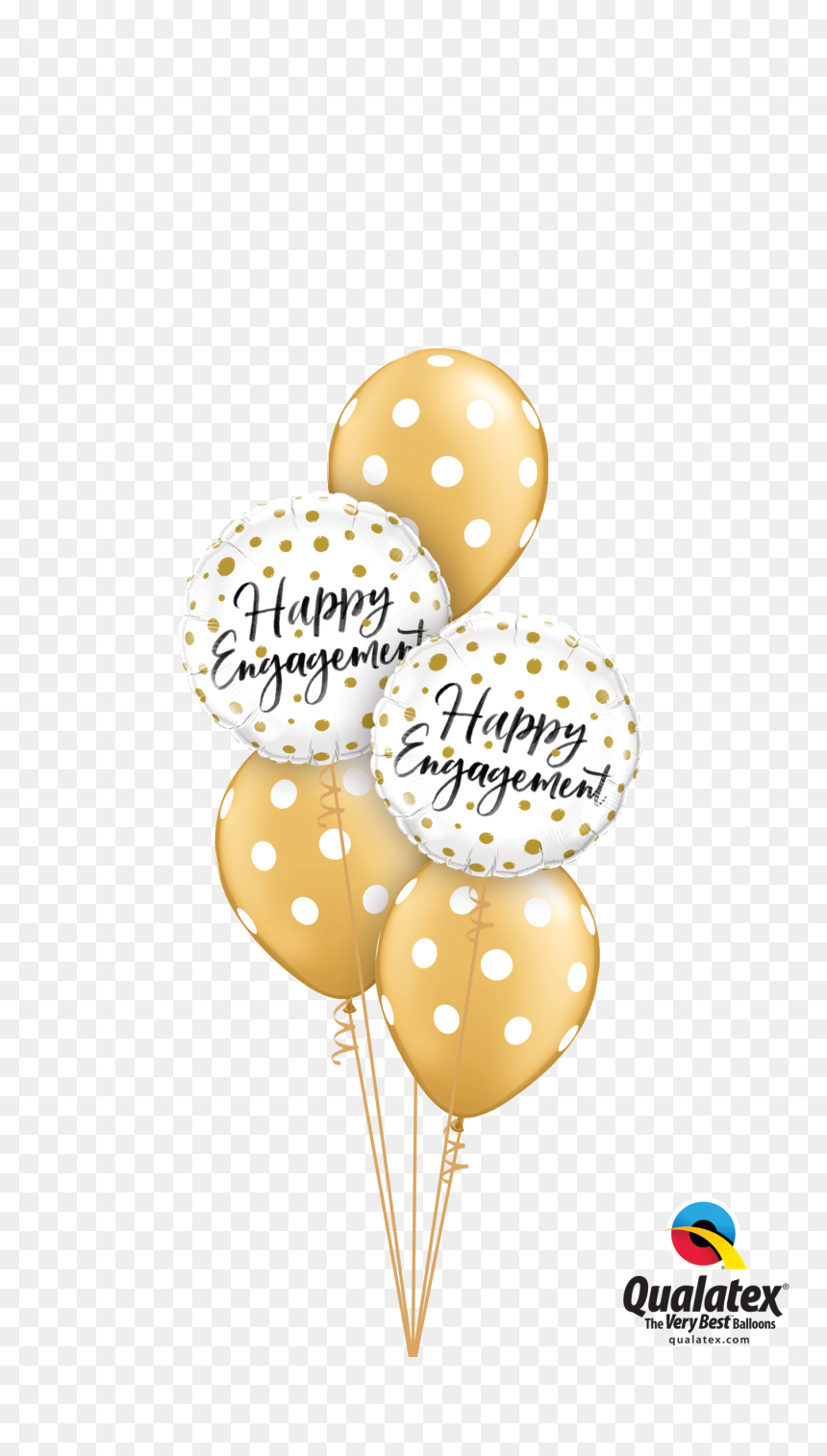 Balloon, HD Png Download - gold dots png