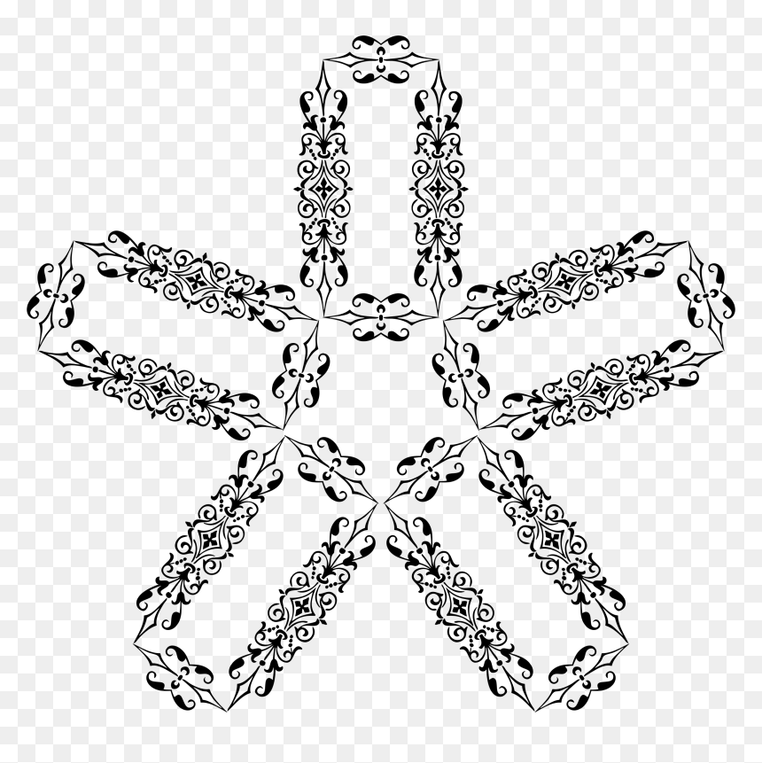 Ornamental Divider Design 13 Clip Arts - Design, HD Png Download - png divider