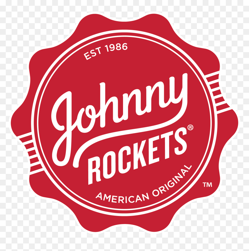 Jr Bottlecap Logo Whitestroke Rgb - Johnny Rockets, HD Png Download - bottle cap png
