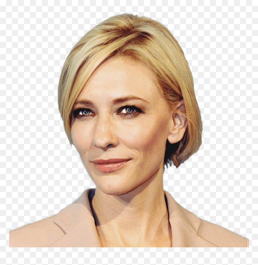 Cate Blanchett Short Hairstyle Clip Arts - Actress Lord Of The Rings, HD Png Download - hairstyle png