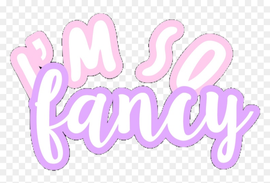 Kawaii Transparent Words Cute Pink Purple Font Transparent - Calligraphy, HD Png Download - kawaii transparent png