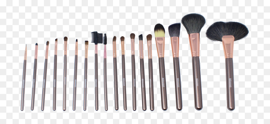 Makeup Brushes, HD Png Download - makeup brush png
