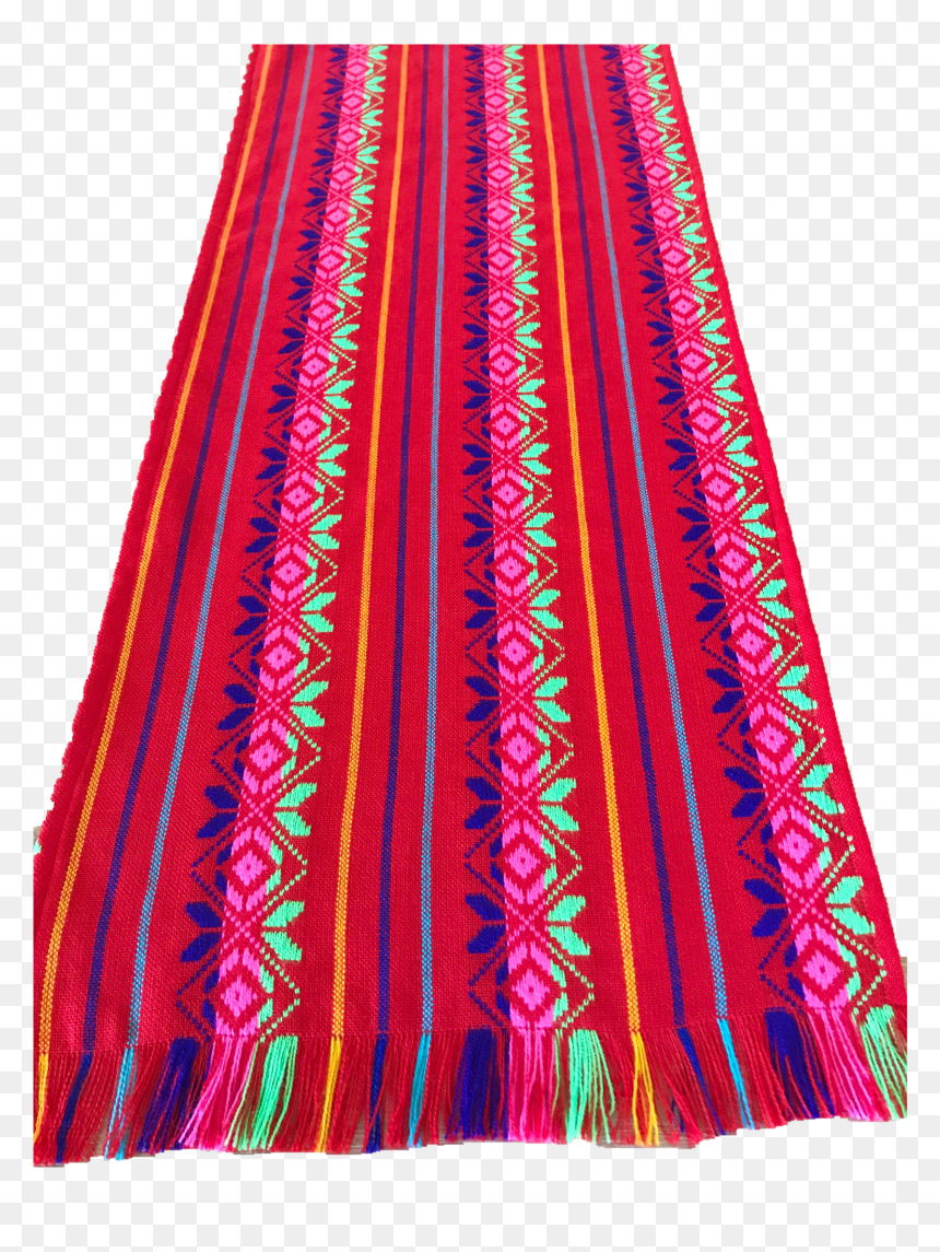 Mexican Fabric Table Runner - Motif, HD Png Download - fabric png