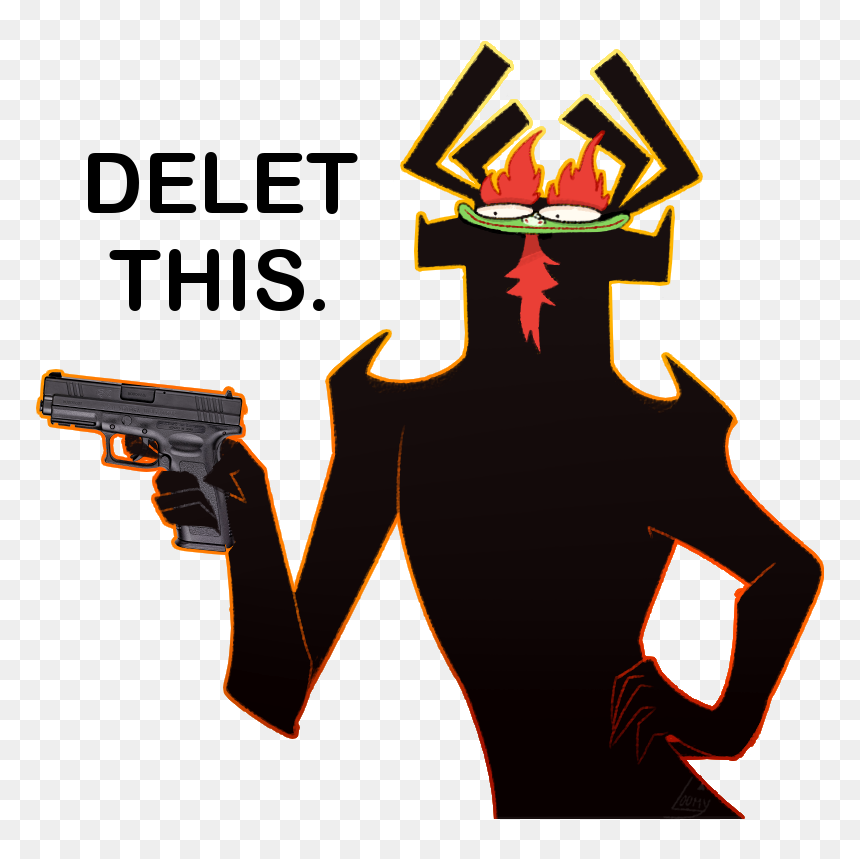 Japanese Japan Clip Art For Kids Free Clipart Images - Samurai Jack Aku Tattoo, HD Png Download - gun in hand png