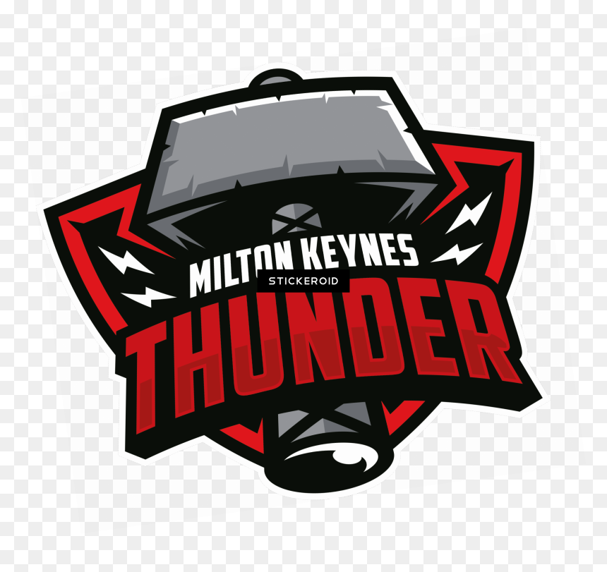 Milton Keynes Thunder Logo, HD Png Download - okc thunder logo png