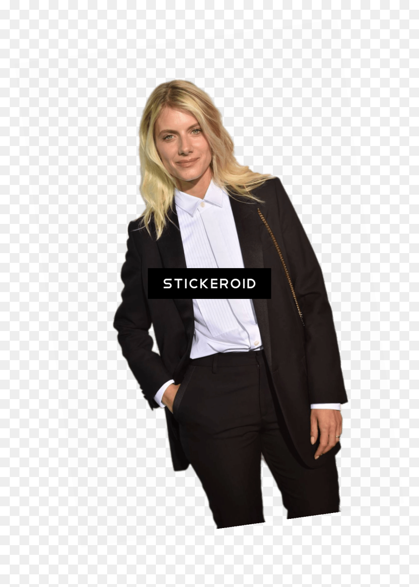 Melanie Laurent Tuxedo - Formal Wear, HD Png Download - tuxedo png