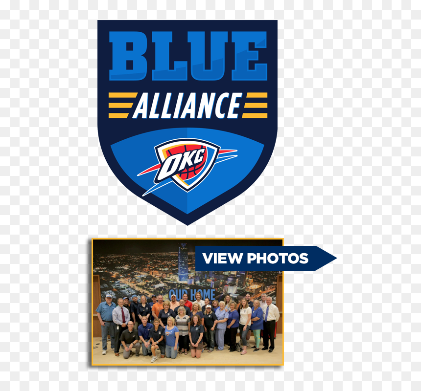 Oklahoma City Thunder, HD Png Download - okc thunder logo png