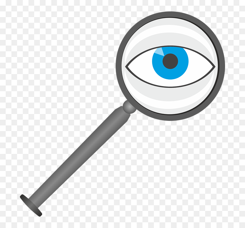 Hand Magnifying Glass, HD Png Download - magnifying glass png no background