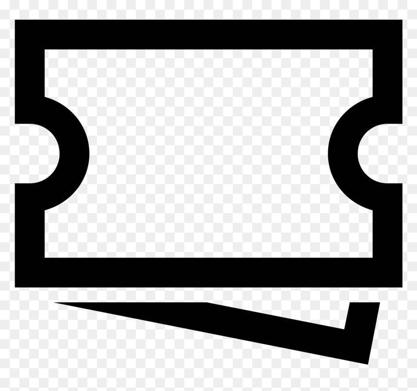 Tickets Icon Free Download - Transparent Ticket Icon, HD Png Download - ticket icon png