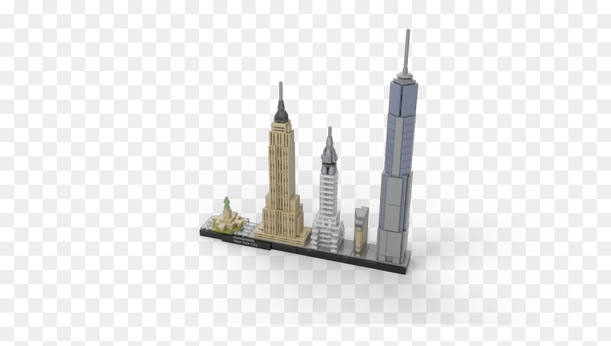 Tower Block, HD Png Download - new york city png