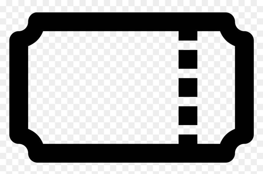 Train Ticket Computer Icons Clip Art - Train Ticket Clipart, HD Png Download - ticket icon png