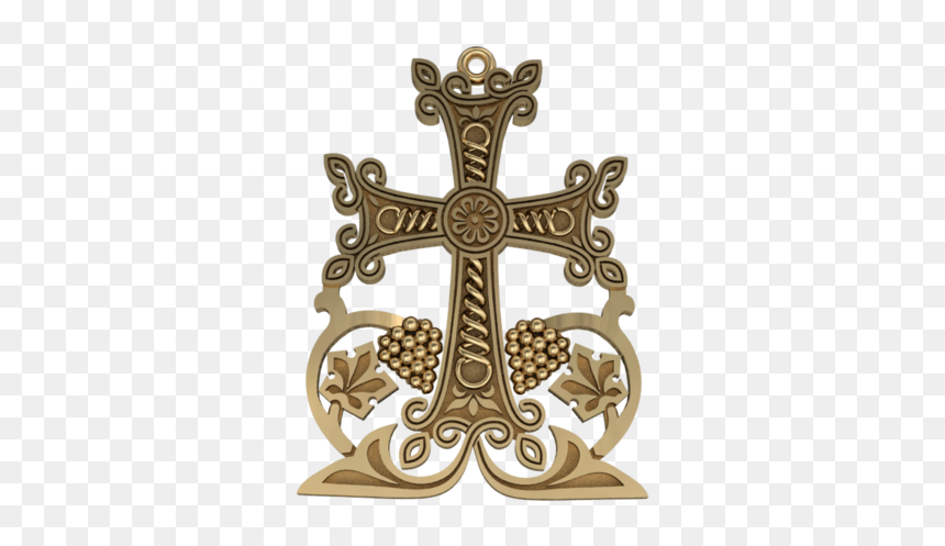 Grapes My Armenian Name - Cross, HD Png Download - upside down cross png